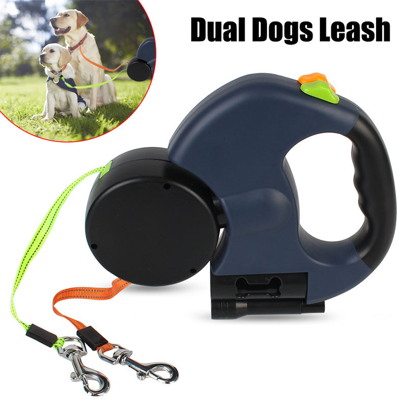 Reflective Retractable Dog Leash