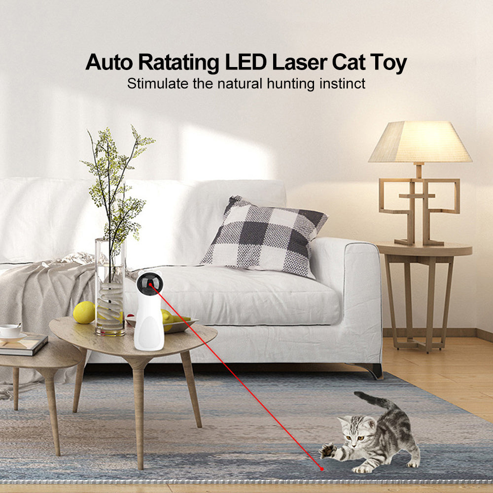 Laser Cat Toy Bear