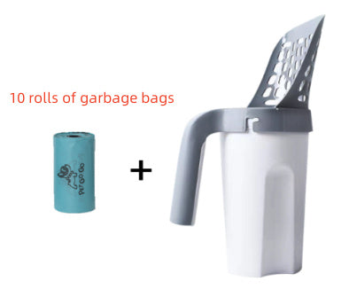 Portable Cat Litter Box with Scoop