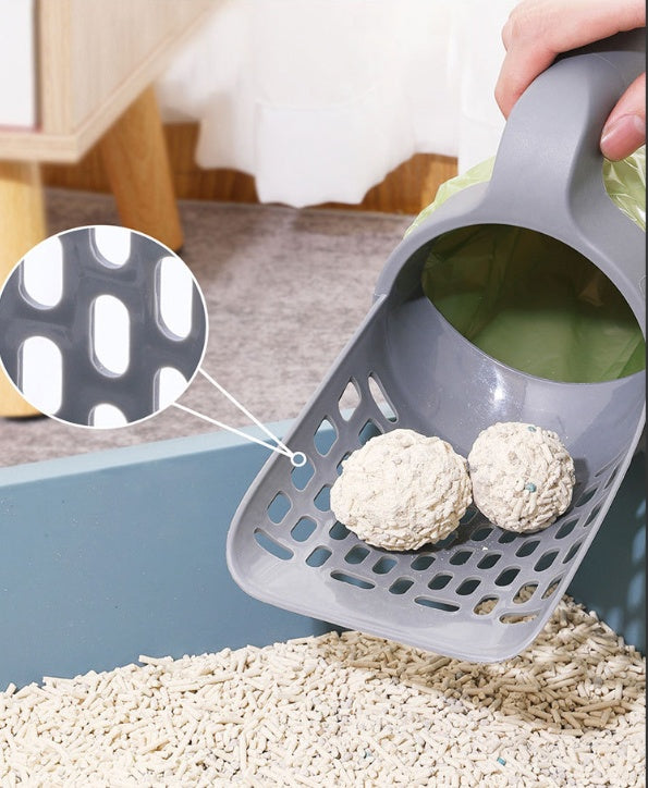 Portable Cat Litter Box with Scoop