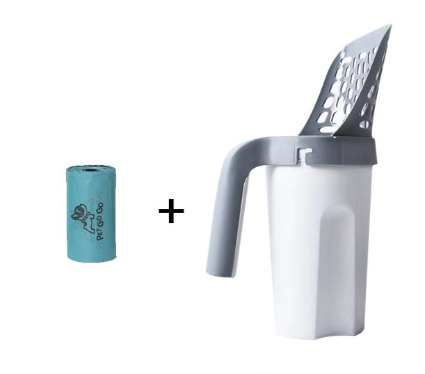 Portable Cat Litter Box with Scoop