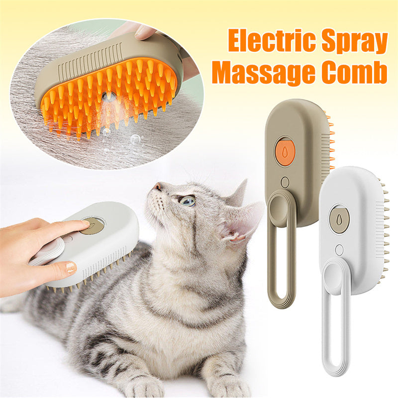 3-in-1 Steam Pet Brush