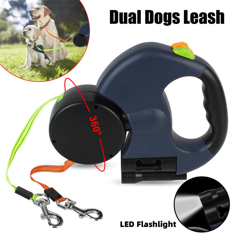 Reflective Retractable Dog Leash